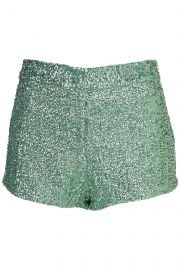 Sequin Knicker Shorts by Topshop at Topshop