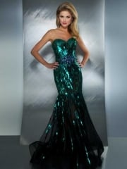 Sequin Mermaid Gown by Mac Duggal at TJ Formal