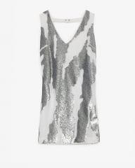 Sequin Mini Dress by Robert Rodriguez at Intermix