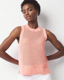 Sequin Shimmer Sweater Tank Top White House Black Market at White House Black Market