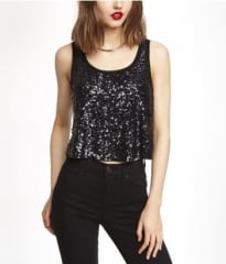 Sequin Swing Tank at Express