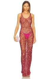 Sequin Tank Gown at Revolve