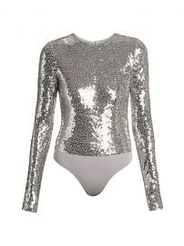 Sequined Jersey Bodysuit by Valentino at Saks Fifth Avenue