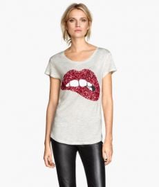 Sequined Top at H&M