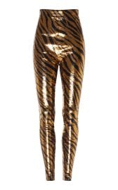 Sequined Zebra-Print Leggings By Balenciaga at Moda Operandi