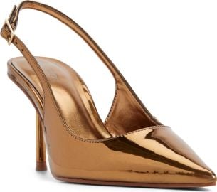 Seralina Slingback Pumps in Bronze at Nordstrom