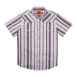Serape Pearl Snap Short Sleeve - SkyBrown Sendero Provisions Co at Sendero