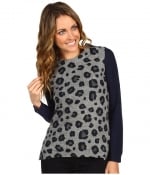 Serenas leopard sweater by Rebecca Taylor at Zappos