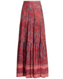 Serence Floral Skirt at Veronica Beard