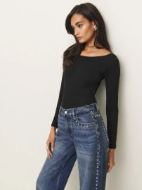 Serene Knit Bodysuit at Reformation