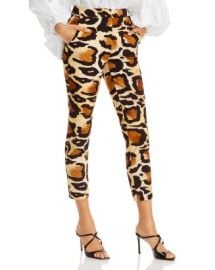 Sergio Hudson Animal Print Cigarette Pants   Bloomingdales at Bloomingdales