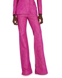 Sergio Hudson Denim Flared Trousers at Sergio Hudson