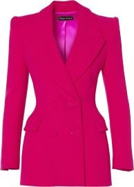 Sergio Hudson Double Breast Blazer at Amazon
