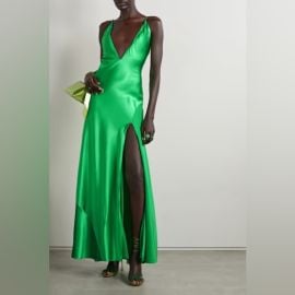 Sergio Hudson Dresses New Sergio Hudson Women Silk Long Dress Size 4 Us Retail 2885 Poshmark at Poshmark