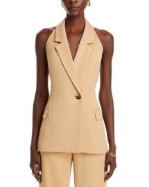 Sergio Hudson Halter Vest Bloomingdales at Bloomingdales