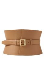 Sergio Hudson Leather Corset Belt at Sergio Hudson