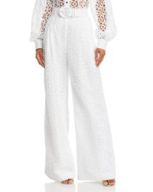 Sergio Hudson Wide Leg Eyelet Pants Bloomingdales at Bloomingdales