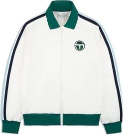 Sergio Tacchini Monte Track Jacket Archivio - Gardenia - SM at Mens Clothing store at Amazon