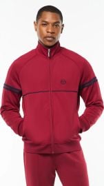 Sergio Tacchini Orion Track Jacket in Rhubarb at Nordstrom