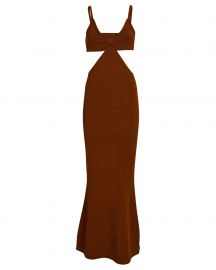 Serita Cut-Out Knit Maxi Dress at Intermix