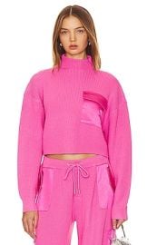 Seroya Donna Sweater In Malibu Pink at Revolve