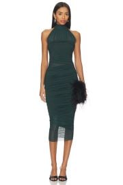 Seroya Esmee Dress In Evergreen at Revolve