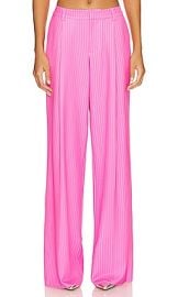 Seroya Messi Pant In Pink White Stripe at Revolve