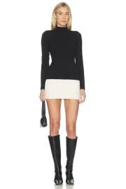 Seroya Shuri Dress In Black Eggshell at Revolve