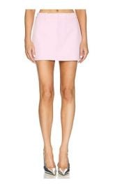 Seroya Sofia Mini Skirt In Ballet Pink at Revolve