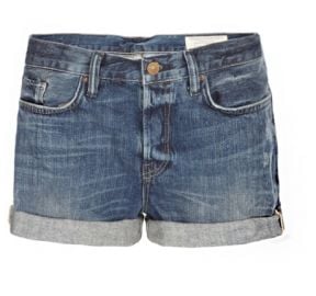 Shadow Kari Shorts in Dark Indigo at All Saints