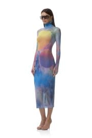 Shailene Dress in Midnight Dot at AFRM