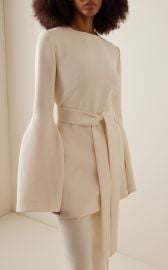 Shandon Wool-Crepe Tunic Top By Gabriela Hearst at Moda Operandi