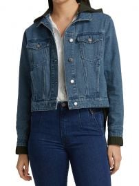 Shani Denim Twill Combo Jacket at Saks Fifth Avenue