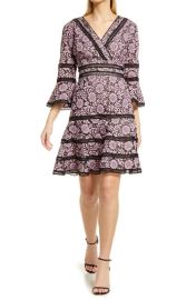 Shani Embroidered Lace Fit Flare Cocktail Dress at Nordstrom