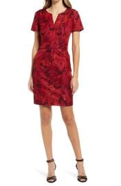 Shani Jacquard Bow Sheath Cocktail Dress at Nordstrom