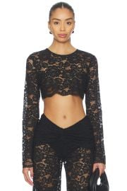 Shani Shemer X Revolve Ella Crop Top In Black at Revolve