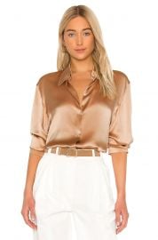 Shaped Collar Blouse at Revolve