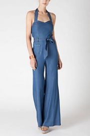 Sharlene Halter Jumpsuit at Anthropologie