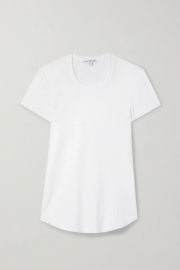 Sheer Slub Crew Neck Tee by James Perse at Net A Porter