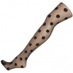 Sheer dot tights at Dorothy Perkins