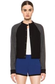 Shelley Baseball Jacket by Rag and Bone at Forward by Elyse Walker