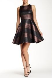 Shimmer Cutout Back Dress at Nordstrom Rack