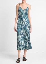 Shimmer Lake Satin Camisole Dress in Storefront at Vince