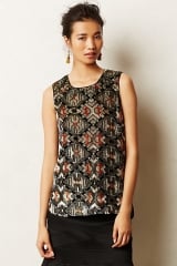 Shimmered Velvet Tank at Anthropologie