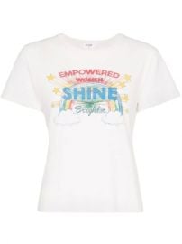 Shine graphic print T-shirt at Farfetch