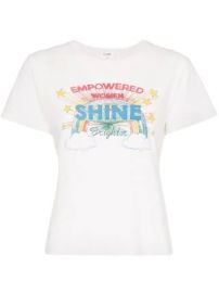 Shine graphic print T-shirt at Farfetch