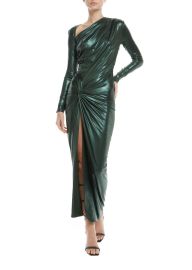 Shiny Jersey Sarong Dress - LAPOINTE at LApointe