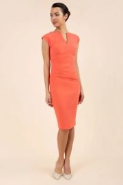 Shira Dress in Coral at Nora Gardner