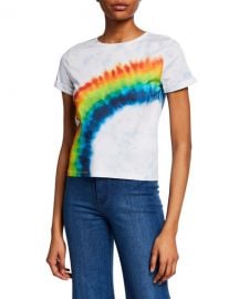 Shira Roll-Sleeve Tee at Bergdorf Goodman