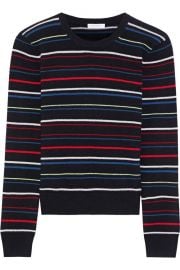 Shirley striped cashmere sweater at The Outnet